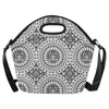 Polynesian Tribal Mask Neoprene Lunch Bag-JorJune