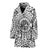 Polynesian Tribal Mask Women Bath Robe