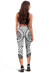 Polynesian Tribal Mask Women Capris