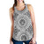 Polynesian Tribal Mask Women Racerback Tank Top