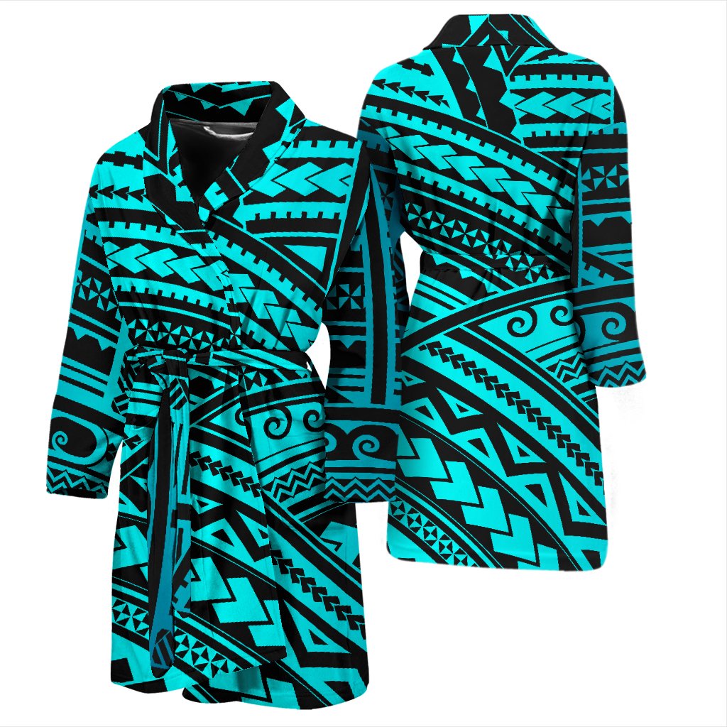 Polynesian Tribal Men Bath Robe