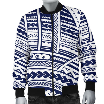 Polynesian Tribal Men Casual Bomber Jacket