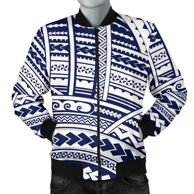 Polynesian Tribal Men Casual Bomber Jacket