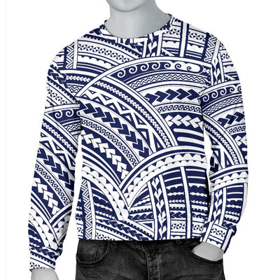 Polynesian Tribal Men Crewneck Sweatshirt