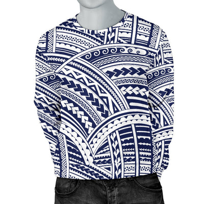 Polynesian Tribal Men Crewneck Sweatshirt