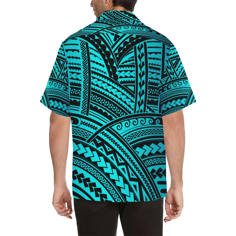 Polynesian Tribal Men Hawaiian Shirt-JorJune