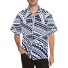 Polynesian Tribal Men Hawaiian Shirt