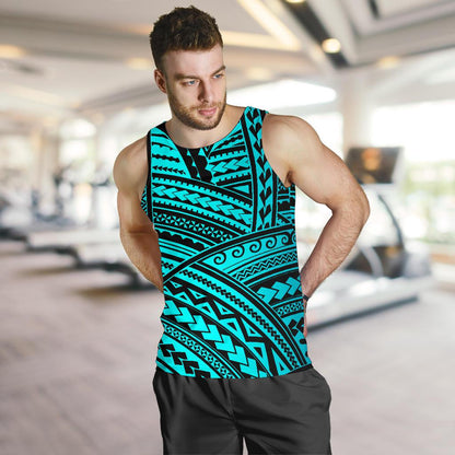 Polynesian Tribal Men Tank Top