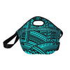 Polynesian Tribal Neoprene Lunch Bag-JorJune