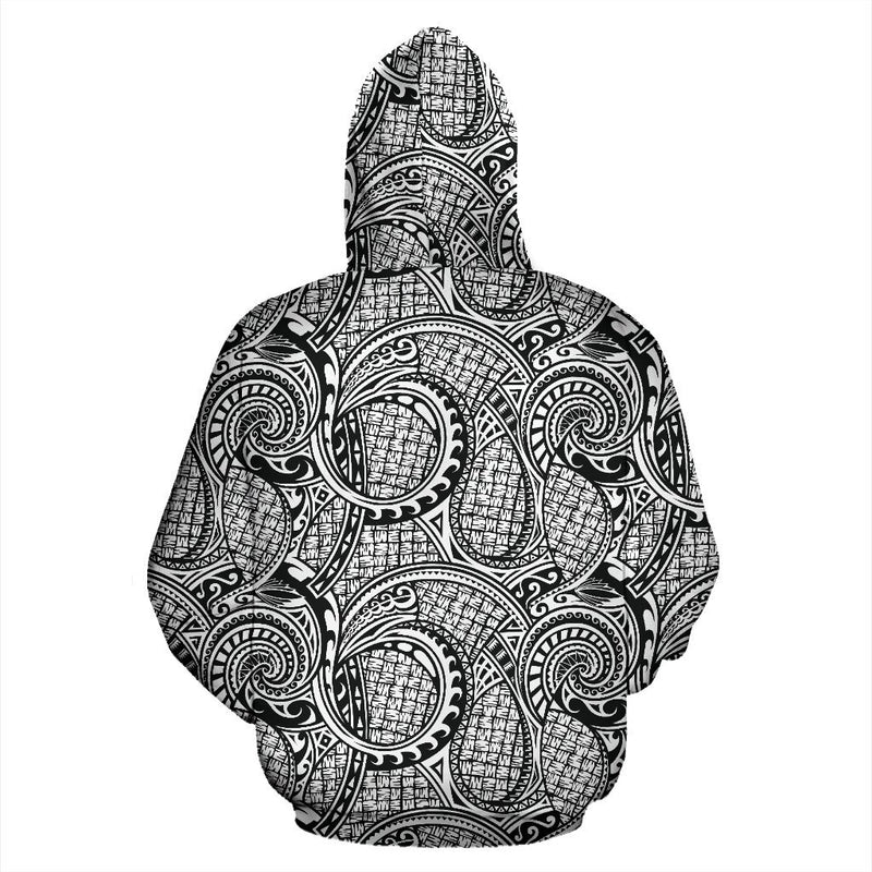 Polynesian Hawaiian Tribal Pattern All Over Print Hoodie