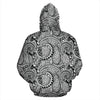 Polynesian Hawaiian Tribal Pattern All Over Zip Up Hoodie