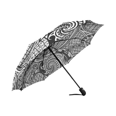 Polynesian Tribal Pattern Automatic Foldable Umbrella