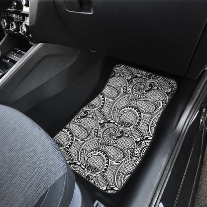 Polynesian Hawaiian Tribal Pattern Car Floor Mats