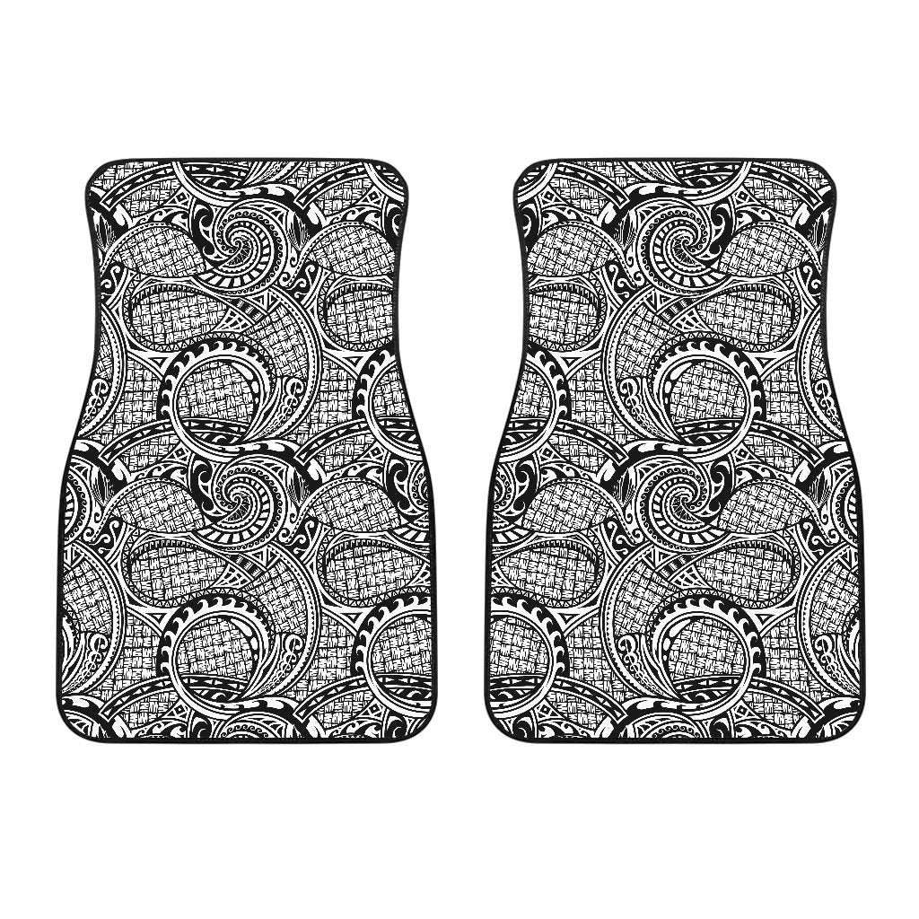 Polynesian Hawaiian Tribal Pattern Car Floor Mats