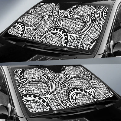 Polynesian Tribal Pattern Car Sun Shade-JorJune