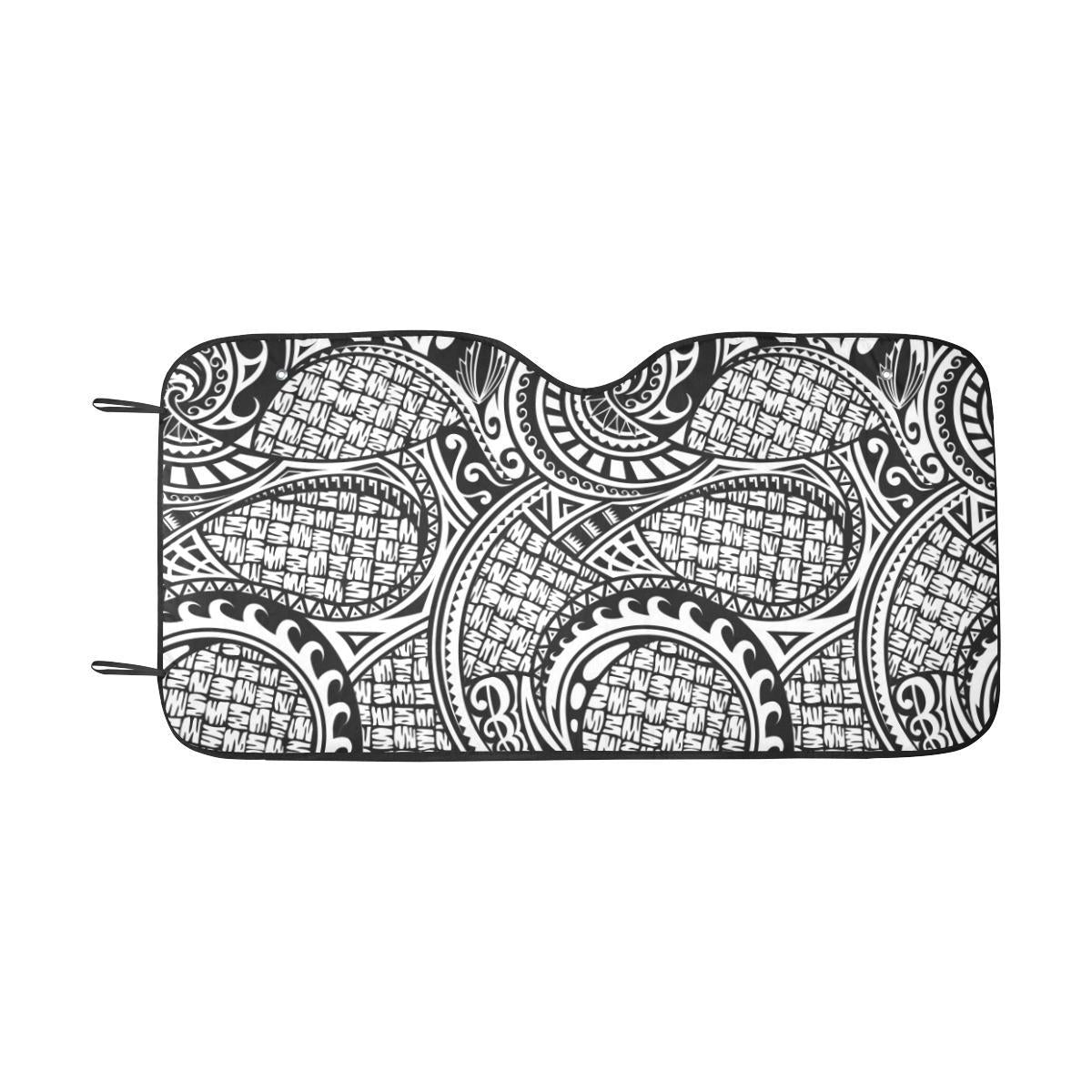 Polynesian Tribal Pattern Car Sun Shade-JorJune