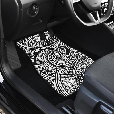 Polynesian Tribal Pattern Front and Back Car Floor Mats