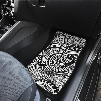 Polynesian Tribal Pattern Front and Back Car Floor Mats