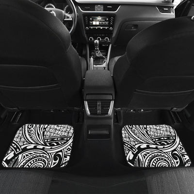 Polynesian Tribal Pattern Front and Back Car Floor Mats