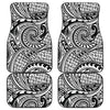 Polynesian Tribal Pattern Front and Back Car Floor Mats