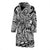 Polynesian Tribal Pattern Men Bath Robe