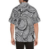 Polynesian Tribal Pattern Men Hawaiian Shirt