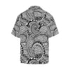 Polynesian Tribal Pattern Men Hawaiian Shirt-JorJune