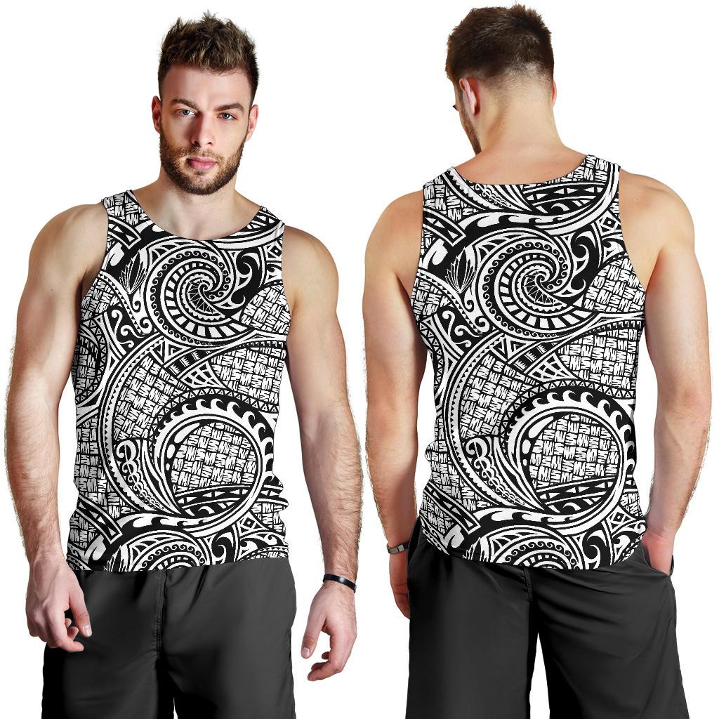 Polynesian Tribal Pattern Men Tank Top