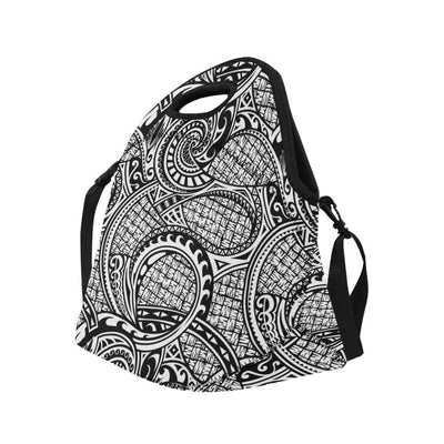 Polynesian Tribal Pattern Neoprene Lunch Bag-JorJune