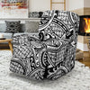 Polynesian Tribal Pattern Recliner Slipcover-JORJUNE.COM