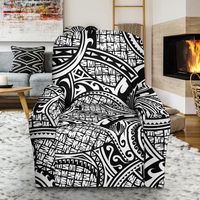 Polynesian Tribal Pattern Recliner Slipcover-JORJUNE.COM