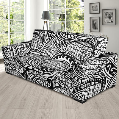 Polynesian Tribal Pattern Sofa Slipcover-JORJUNE.COM