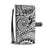 Polynesian Hawaiian Tribal Pattern Wallet Phone Case