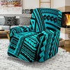 Polynesian Tribal Recliner Slipcover-JORJUNE.COM