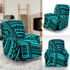 Polynesian Tribal Recliner Slipcover-JORJUNE.COM