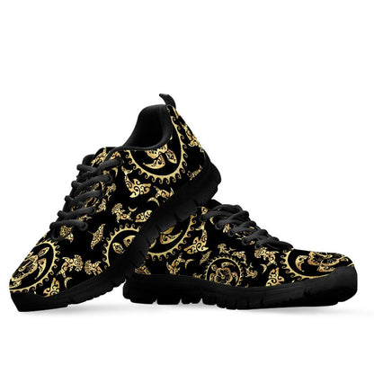 Polynesian Tribal Sea Turtle Hawaiian Women Sneakers Shoes