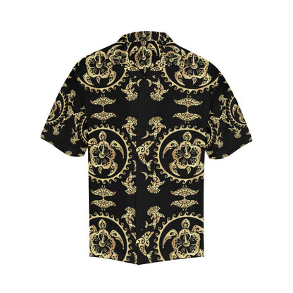 Polynesian Tribal Sea Turtle Hawaiian Men Hawaii Shirt