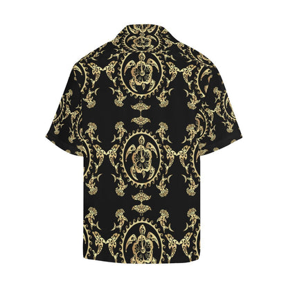 Polynesian Tribal Sea Turtle Hawaiian Men Hawaii Shirt