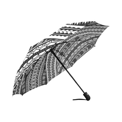 Polynesian Tribal Style Automatic Foldable Umbrella