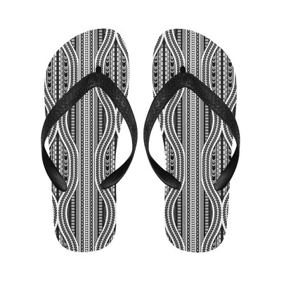 Polynesian Tribal Style Flip Flops-JorJune