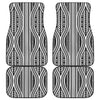 Polynesian Tribal Style Front and Back Car Floor Mats