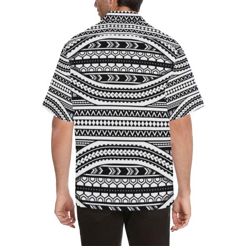 Polynesian Tribal Style Men Hawaiian Shirt