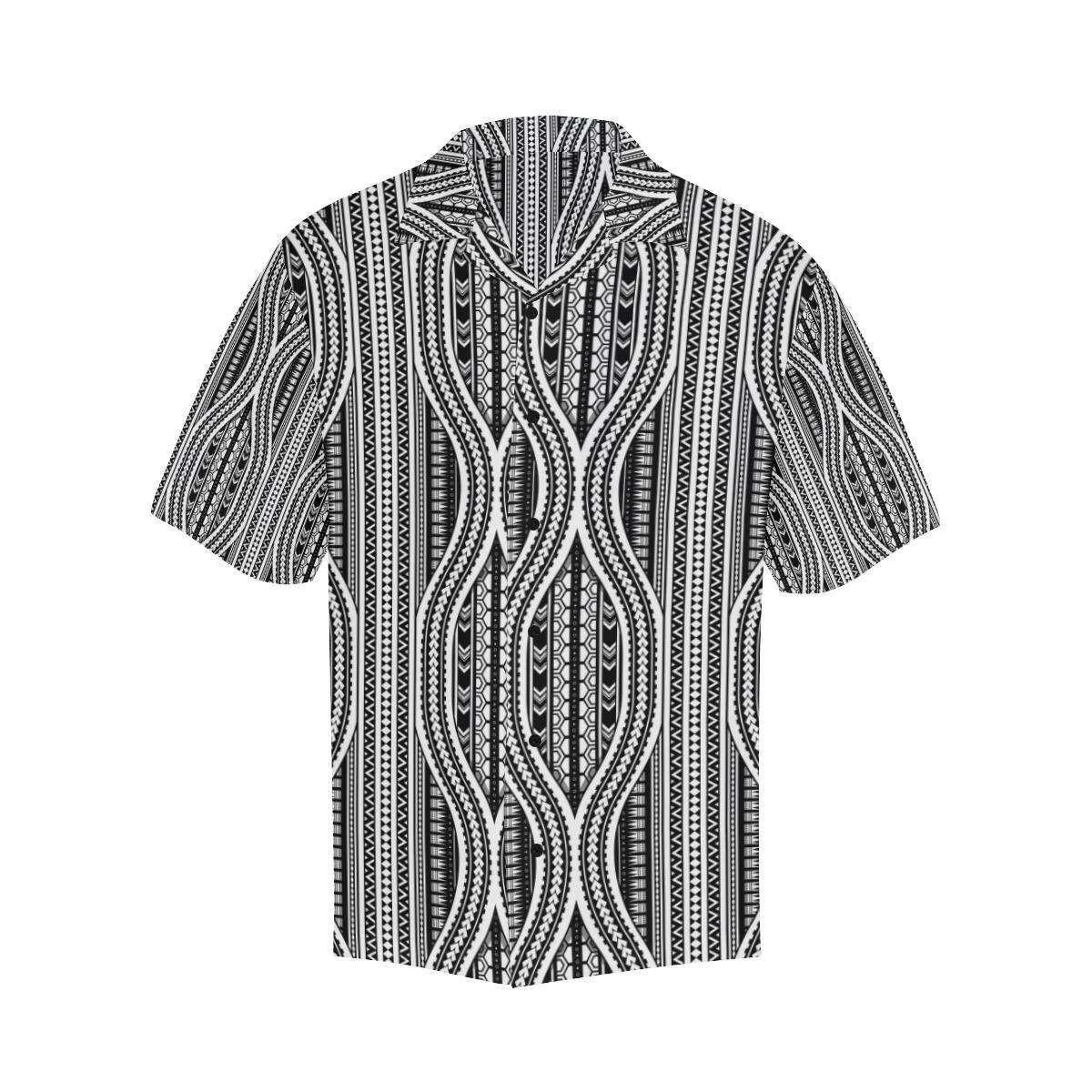 Polynesian Tribal Style Men Hawaiian Shirt-JorJune
