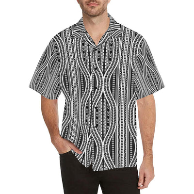 Polynesian Tribal Style Men Hawaiian Shirt-JorJune