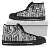 Polynesian Tribal Style Men High Top Shoes