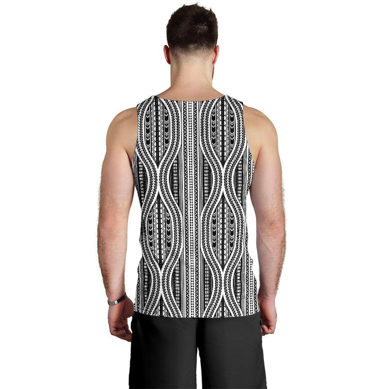 Polynesian Tribal Style Men Tank Top