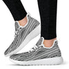 Polynesian Tribal Style Mesh Knit Sneakers Shoes
