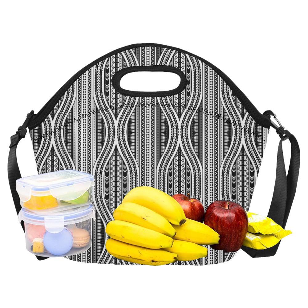 Polynesian Tribal Style Neoprene Lunch Bag-JorJune