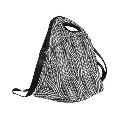 Polynesian Tribal Style Neoprene Lunch Bag-JorJune