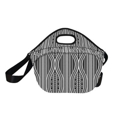 Polynesian Tribal Style Neoprene Lunch Bag-JorJune